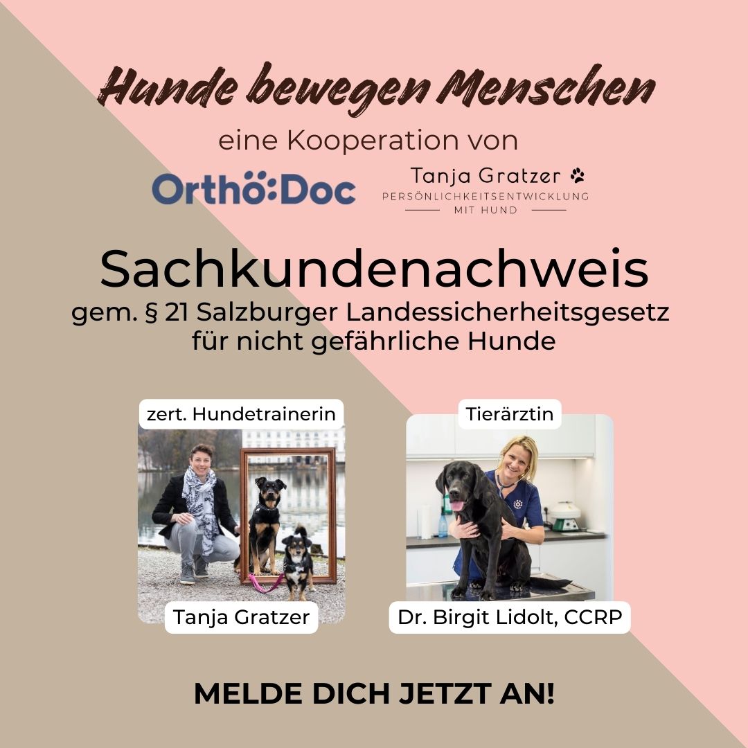 Sachkundenachweis Tanja Gratzer und Birgit Lidolt online